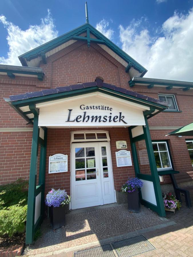 Landgasthof Lehmsiek Haby Bagian luar foto